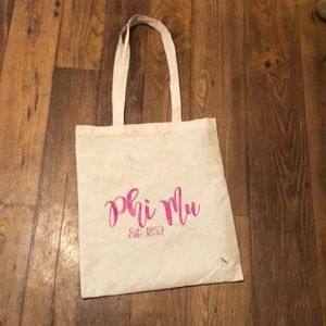 Phi Mu bag
